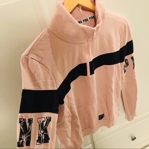 Pink turtle neck sweater